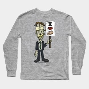 I Love Brains Long Sleeve T-Shirt